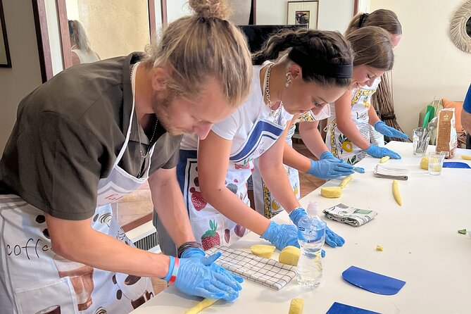 Sorrento: Gluten-Free Cooking Class with a Professional Chef - Rolling eggplant Parmesan