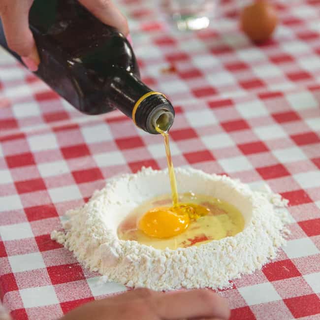 Sorrento: Pasta Making Class - Making Ravioli Caprese by hand