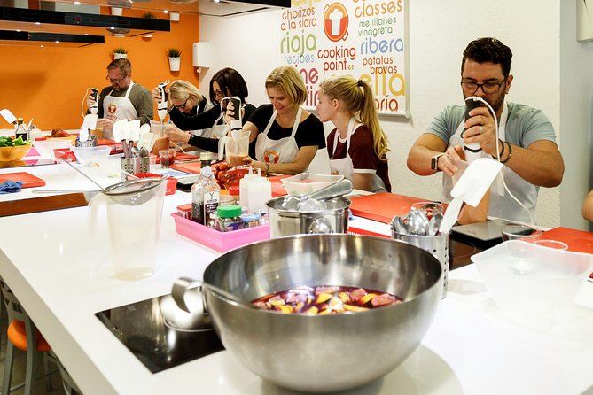 Spanish Cooking Class Paella Tapas and Sangria in Madrid - The food you make and eat