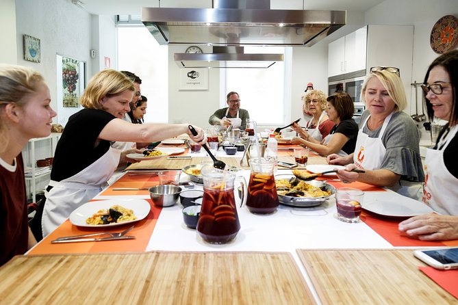 Spanish Cooking Class Paella Tapas and Sangria in Madrid - What makes the group size and setting matter