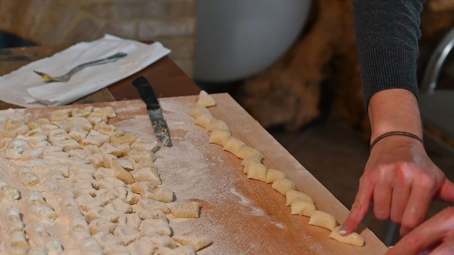 Spoleto Countryside Home Cooking Pasta Class & Meal - Tagliatelle, ravioli, and the useful mess of fresh pasta