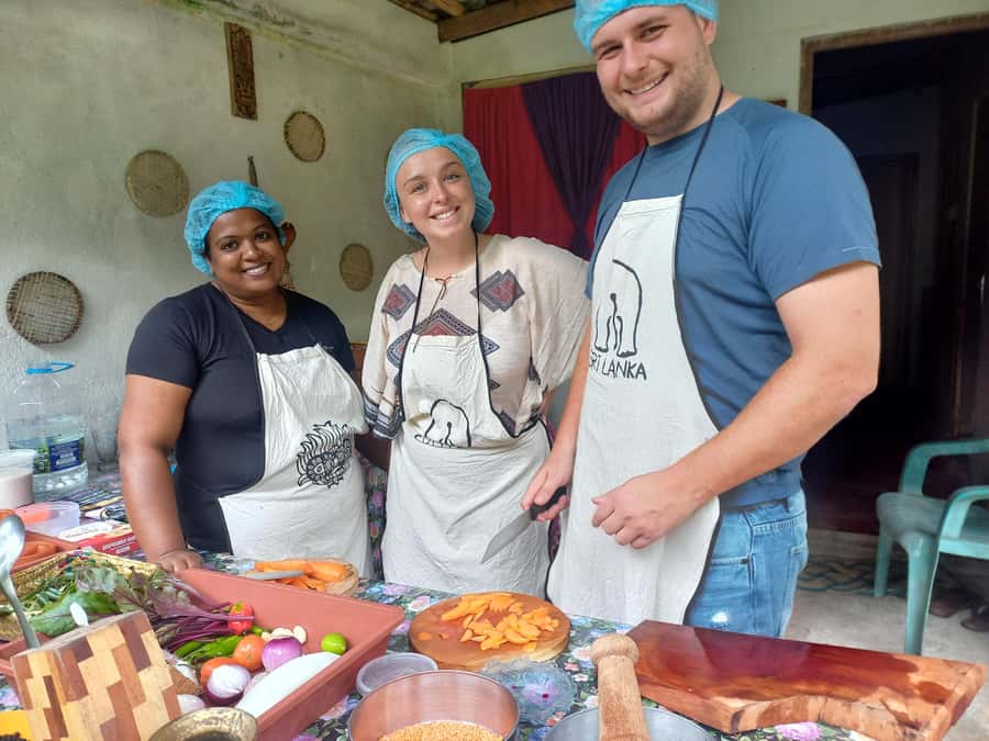 Sri Lankan Cookery with Nilu - A meal built around several vegetable dishes