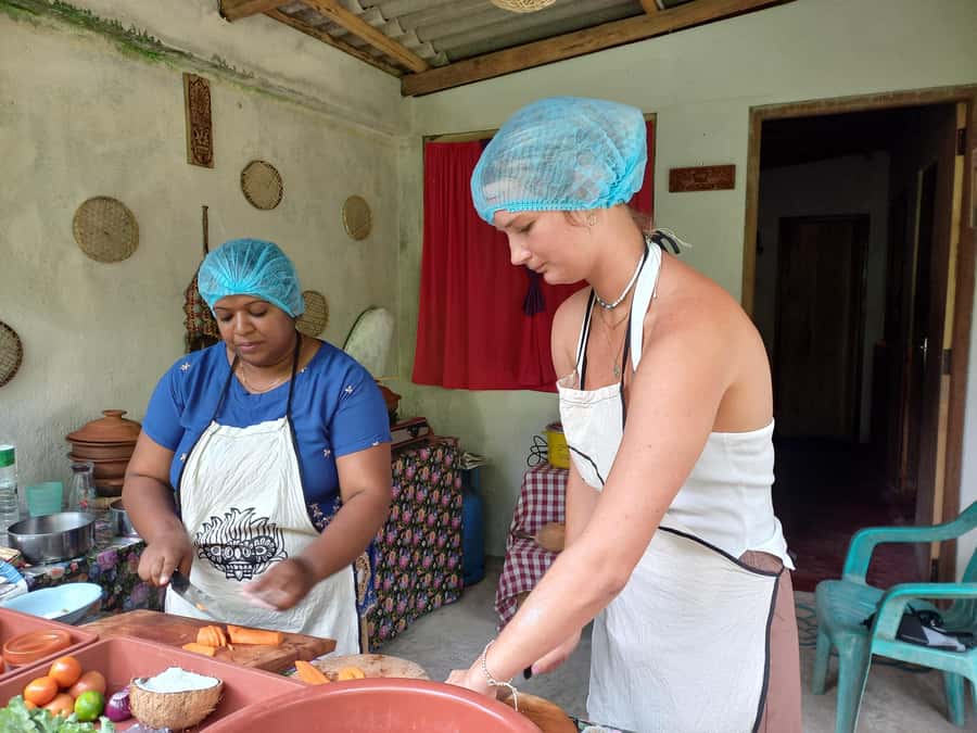 Sri Lankan Cookery with Nilu - What the $31 price includes