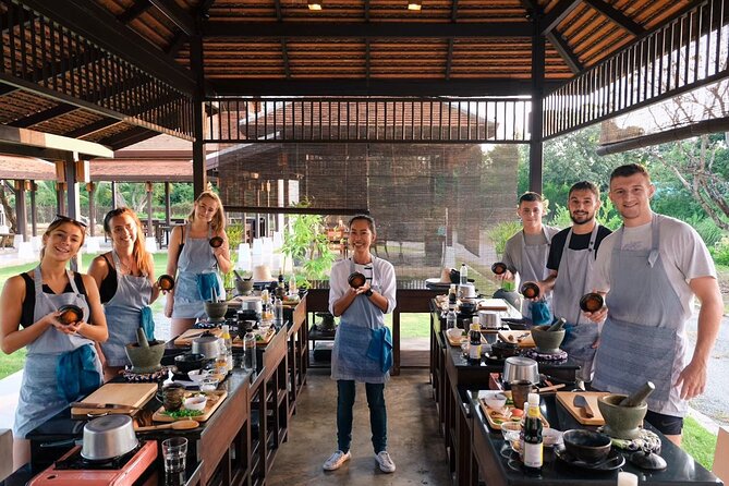 Sunset Thai Cooking with Grandma - Farm & Evening Feast - The Sunset Atmosphere and the Meal