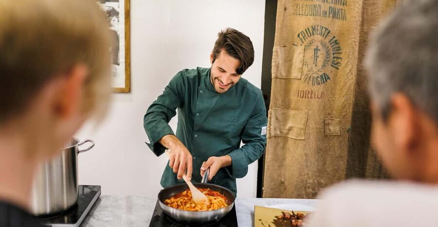 Super Fun Pasta and Gelato Cooking Class by the Vatican - Gelato brings the sweet finish