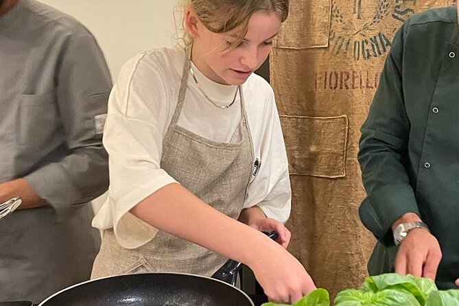 Super Fun Pasta & Gelato Class by Vatican with Wine + Oil Tasting - Making pasta by hand near the Vatican
