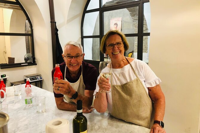 Super Fun Pasta & Gelato Class by Vatican with Wine + Oil Tasting - Preparing the seasonal sauce