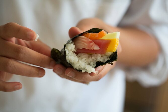 Sushi Making Class at a Local Brewery in Boston - Making temaki, the hand-roll style