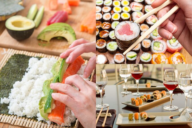 Sushi Making Class at a Local Distillery in Boston - A sushi class with a distillery backdrop