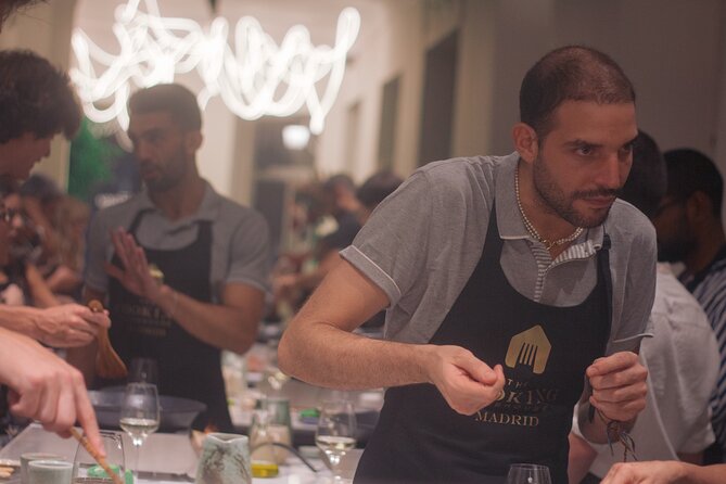 Taste of Spain: Tapas Cooking Class with Bottomless Wine Pairing - From the cooking stations to the dining room