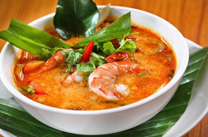 Thai Culinary Class by the Beach at Melati Resort & Spa - Eating the meal you prepared