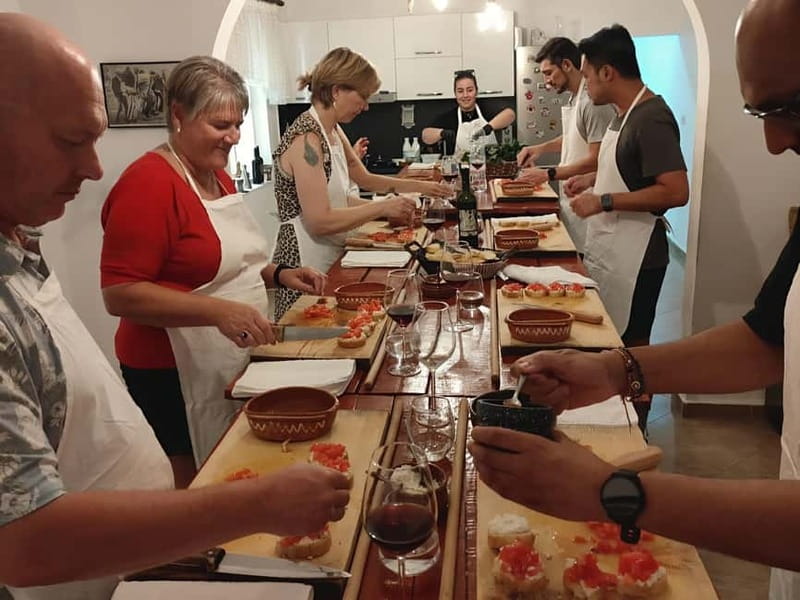 Tirana: Traditional Cooking Class with Wine & Raki Tasting - Making lakror from scratch