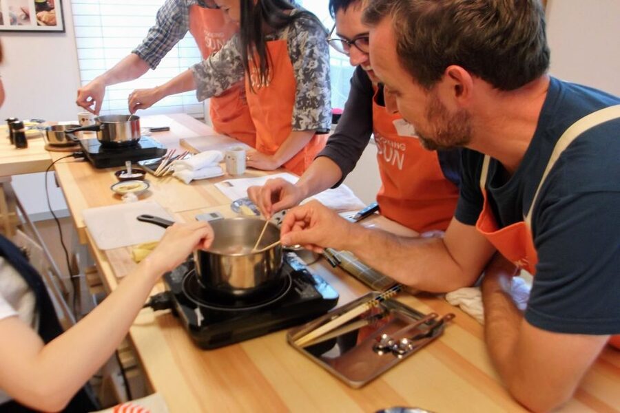 Tokyo: Sushi Making Class - Eating the meal you made