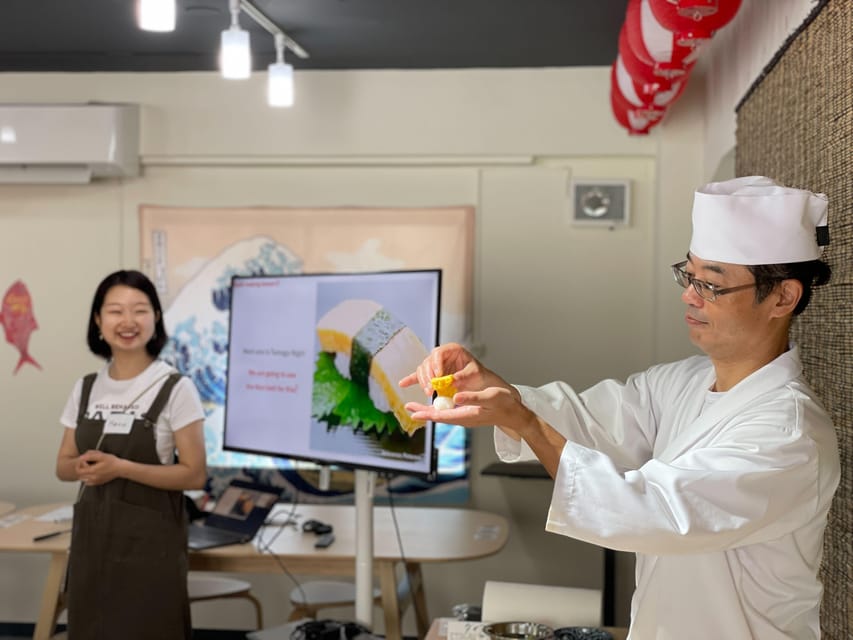 Tokyo: Tsukiji Fish Market Sushi Making Class with Pro Chef - Dietary needs, stairs, and other practical limits