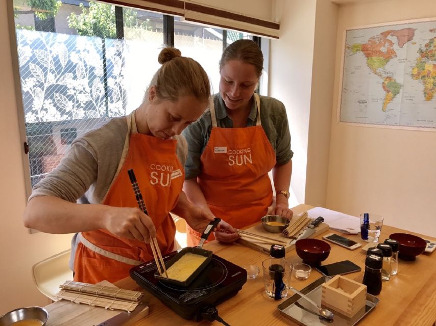 Tokyo: Wagyu and 7 Japanese Dishes Cooking Class - The studio in a quiet Shinjuku neighborhood