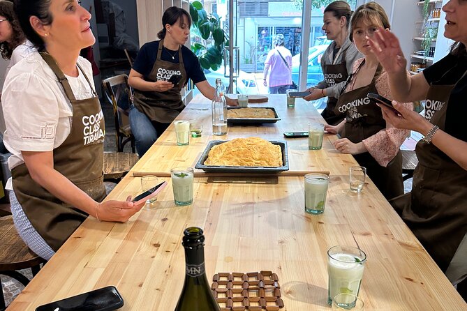 Traditional Albanian Cooking Class in Tirana with Raki Tasting - Making sheqerpare for dessert