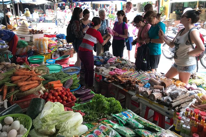 Traditional Cooking Class with Basket Boat Ride and market Tour - The Bay Mau coconut forest basket boat