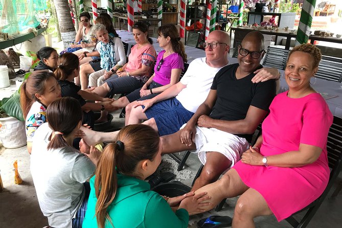 Traditional Cooking Class with Basket Boat Ride and market Tour - Cooking four Vietnamese dishes