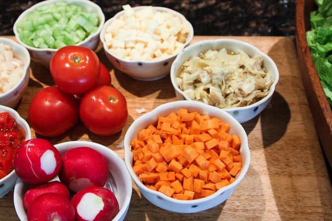 Traveling Spoon Chicago-Style Deep Dish Pizza Private Online Cooking Class - Building the pizza, one layer at a time