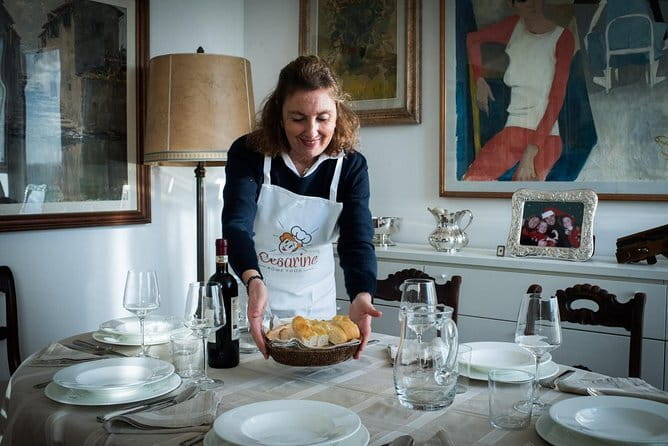 Typical Dining & Cooking Demo at Local's Home in Florence - A Florentine meal served at home