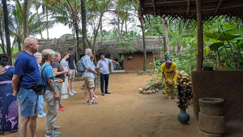 Udawalawe: Farm to Table Cooking & Authe: Village Experience - Eating the meal you helped prepare