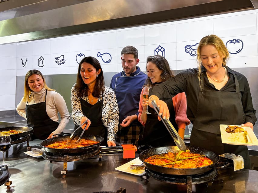 Valencia: Paella Cooking Class with Central Market Tour - Meeting near Plaza de la Virgen