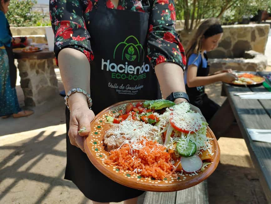 Valle de Guadalupe: Mexican Cooking at Hacienda Eco-Domes - Learning tortillas, salsas, and Baja dishes