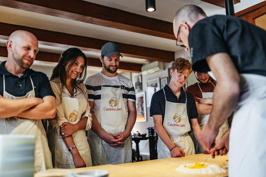 Venice: Pasta and Tiramisu Cooking Class at a Local's Home - Rolling pasta dough and shaping two varieties