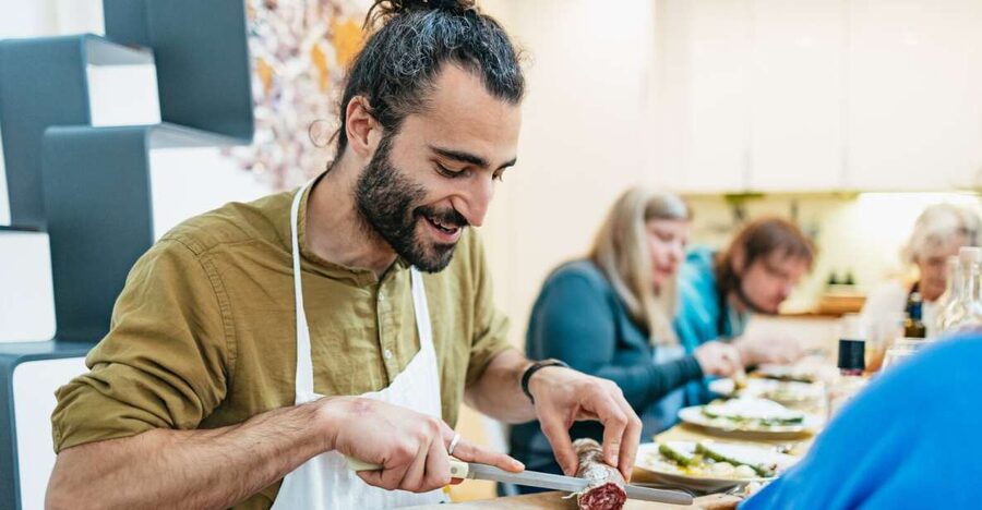 Venice: Rialto Market Tour, Cooking Class, and Lunch - Lunch in a Venetian home