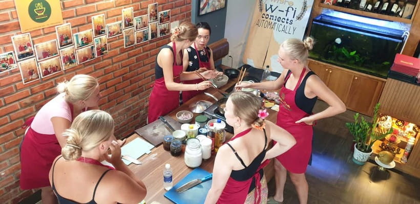 Vietnamese Cooking Class with Local Family in Hue - A clean kitchen and a comfortable pace