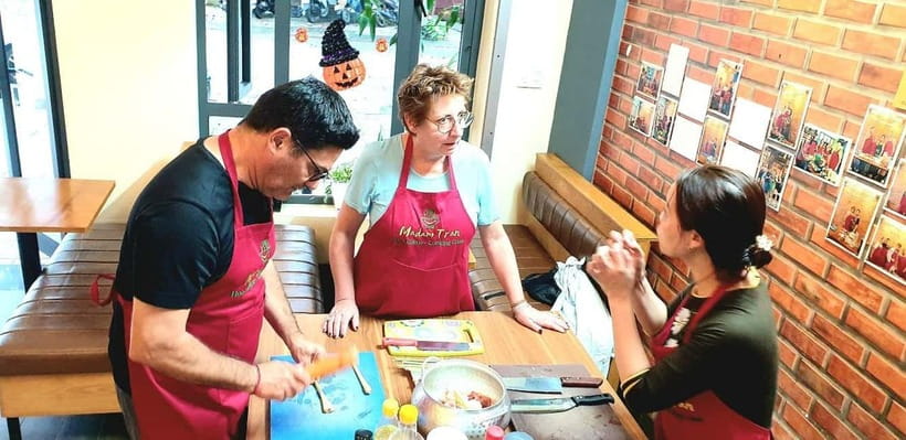 Vietnamese Cooking Class with Local Family in Hue - What you cook in the three menu choices