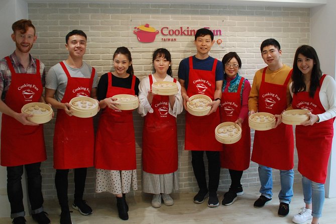 Xiao Long Bao, Chicken vermicelli with mushroom and sesame oil, Tofu strips salad, Bubble milk tea. Taiwan Traditional Delicacies Experience-A (Taipei Cooking Class) - Making Xiao Long Bao Without Rushing the Details